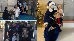 Niebieski Mikołaj z Mentosem odwiedzili dzieci w Klinice Pediatrii w&#8230;