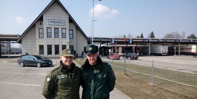 Polscy funkcjonariusze Straży Granicznej z wizytą na granicy mołdawskiej&#8230;