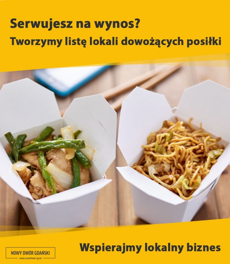 Nowy Dwór Gdański. Lista restauracji/firm, które dowożą dania/produkty&#8230;