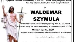 Zmarł Waldemar Szymula. Żył 64 lata.