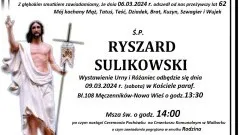 Zmarł Ryszard Sulikowski. Miał 62 lata.